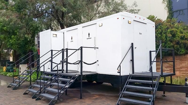 we can provide references and testimonials from satisfied clients who have utilized our luxury restroom trailers for their events